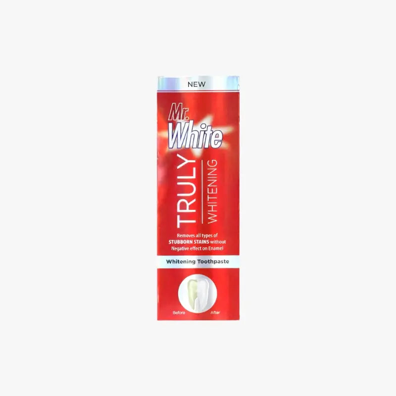 Mr. White Toothpaste Anfords