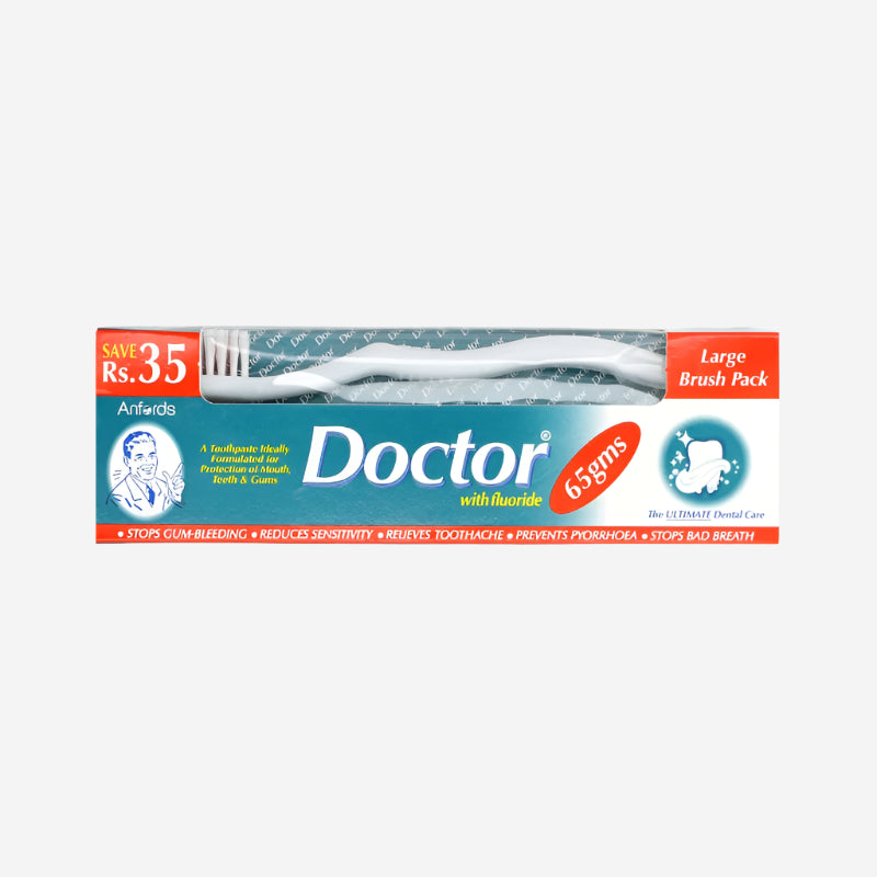 Doctor Fluoride 65 gm With Brush
