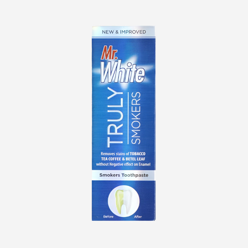 Mr. White Toothpaste (Smokers)