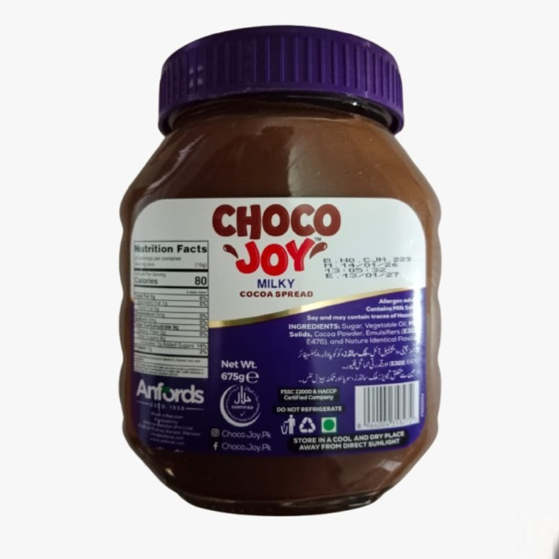 Choco Joy Cocoa Spread Milky - 675g