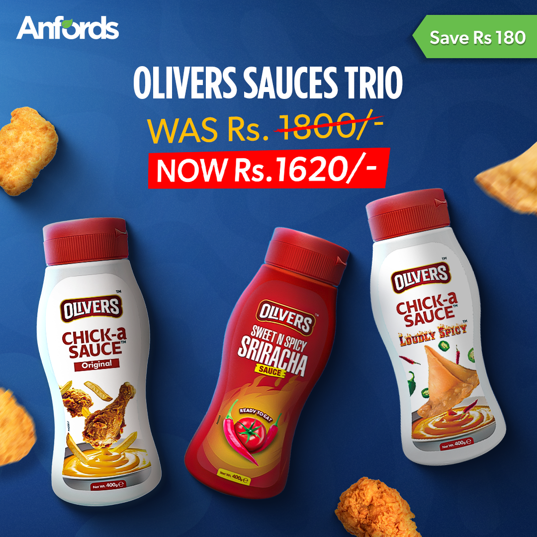 Olivers Sauces Trio