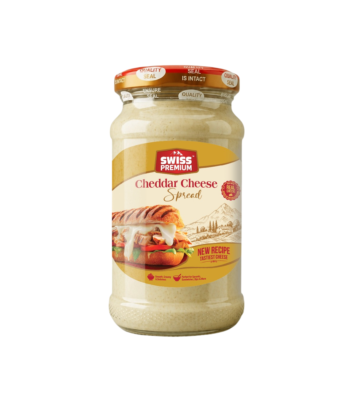 Cheddar Cream Cheese Spread 250g