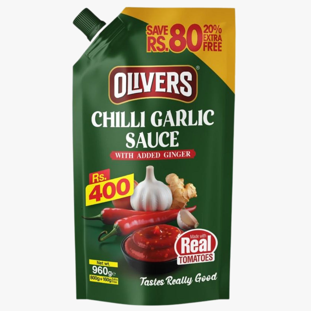 Olivers Garlic Sauce 960gm