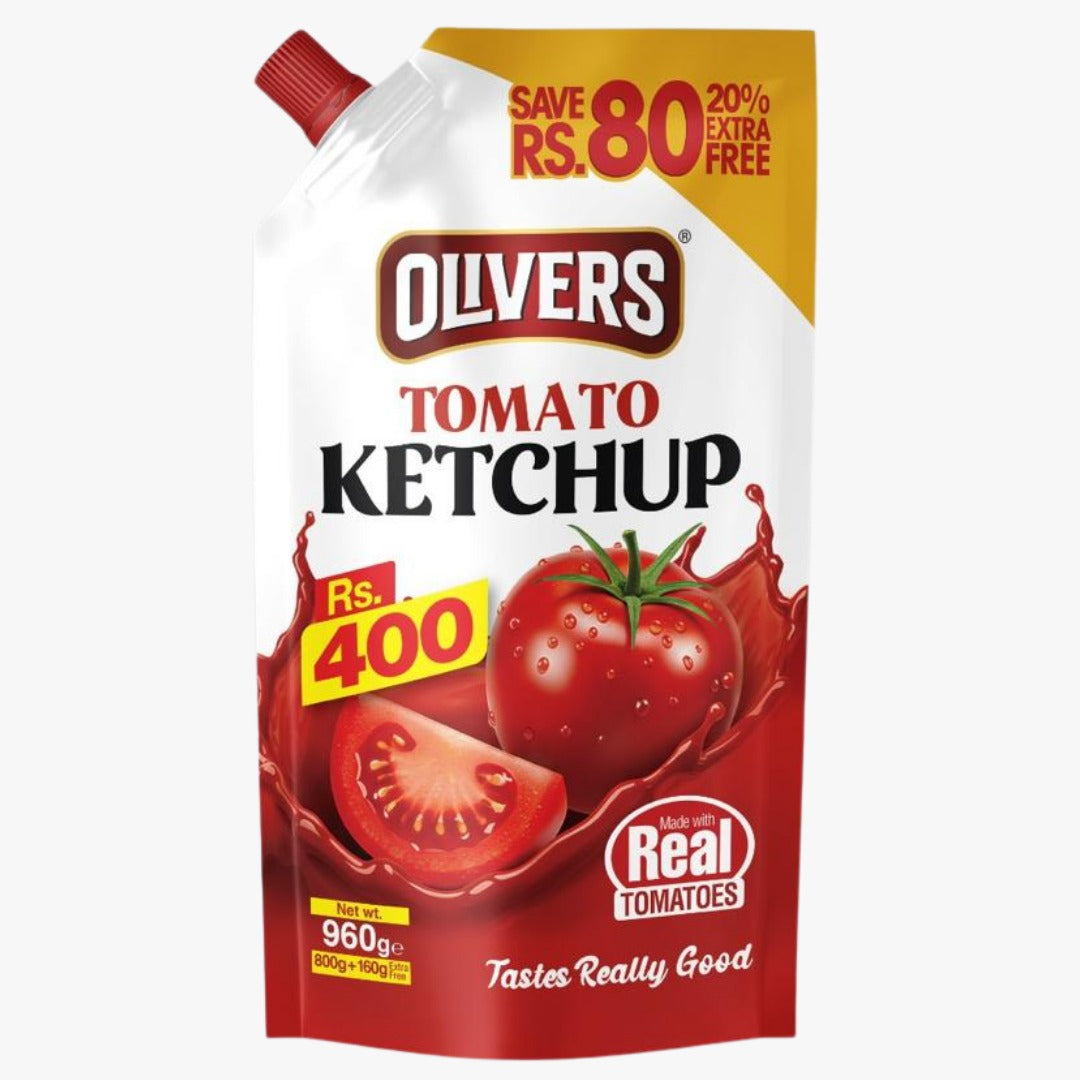 Olivers Ketchup 960gm