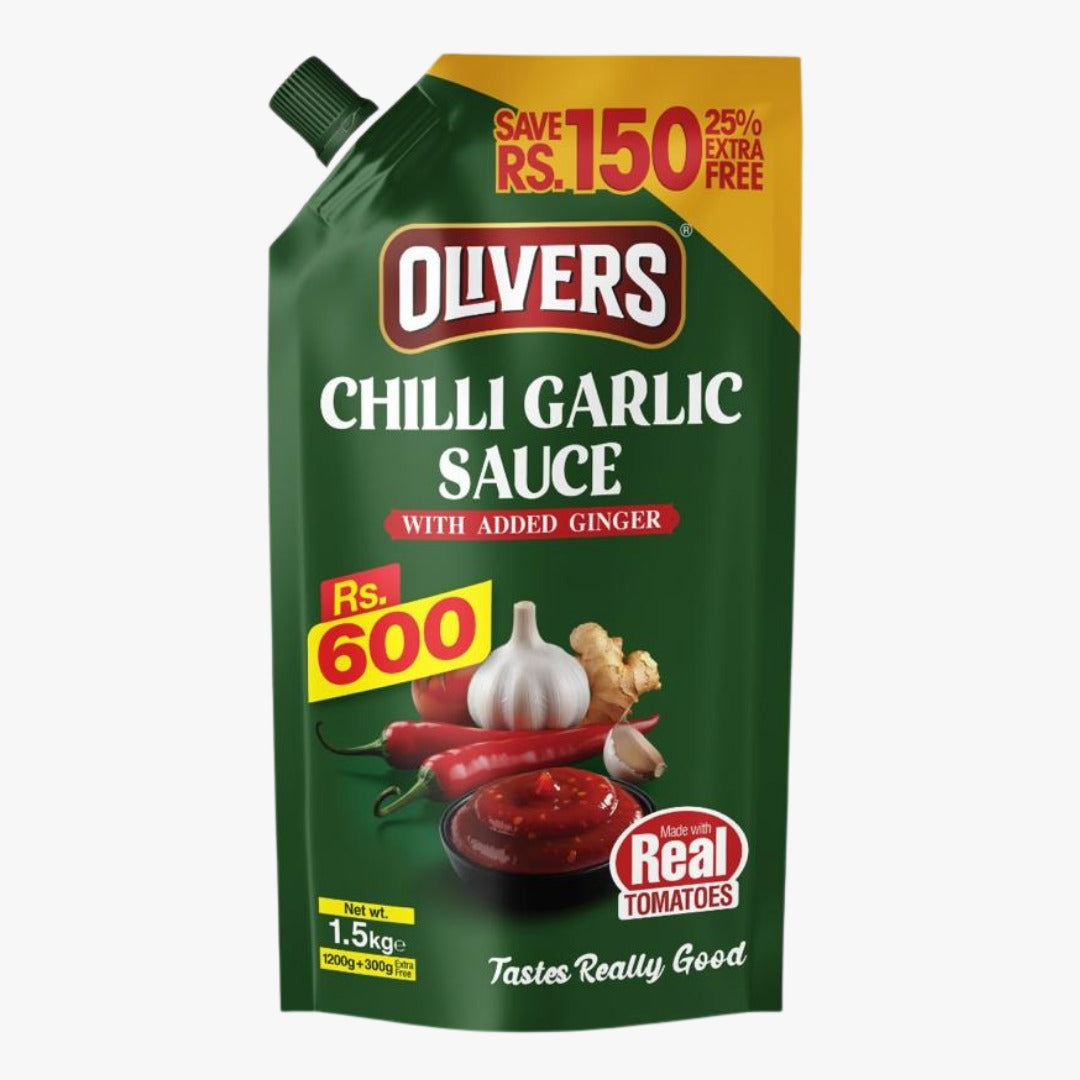 Olivers Garlic Sauce 1500gm